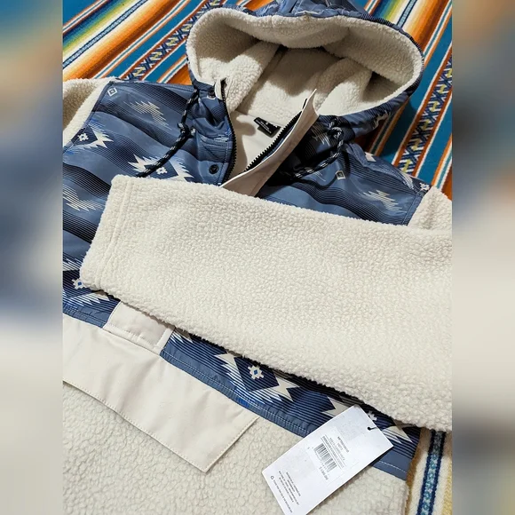 Hurley Men's Evergreen Burrito Anorak - Picture 4 of 7